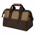 Geräumige Werkzeugtasche Braun/Khaki für Handwerker