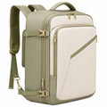 Reiserucksack 40L Kapazität Grün/Beige