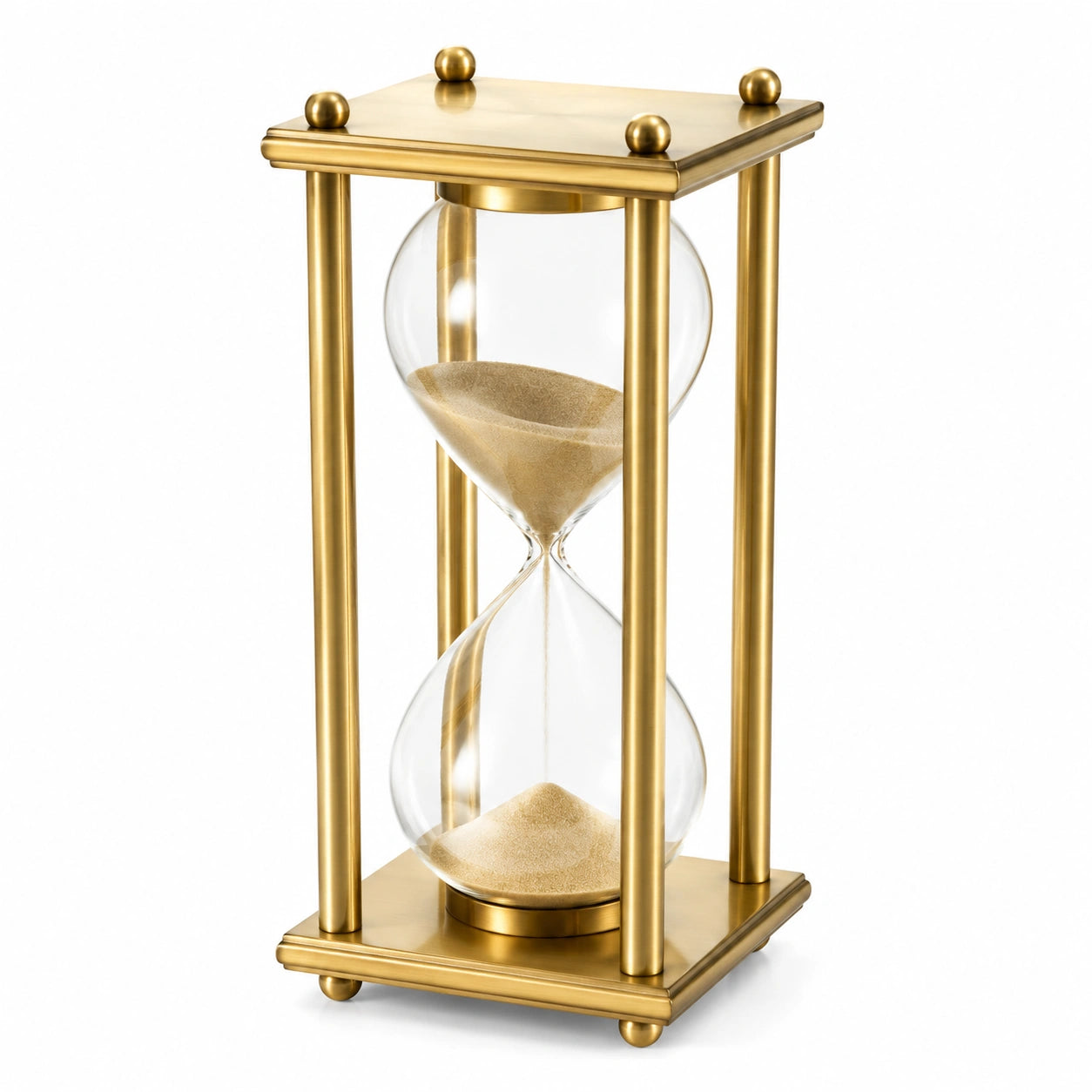 Elegante Sanduhr Gold 15 Minuten