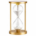 Dekorative Sanduhr mit Goldgestell, 60 Minuten