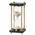 Stundenglas Sanduhr Gold mit Marmor Design